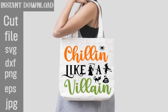 Chillin Like a Villain SVG Cut File Graphics and Crafts Review