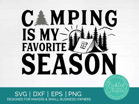 Funny Camping SVG - Camping is My Fave Graphics and Crafts Review