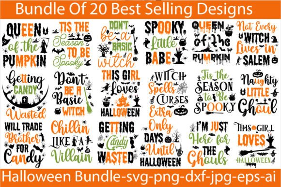Halloween SVG Bundle, Halloween Designs