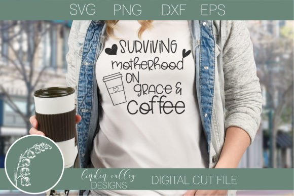 Mama SVG Review: Coffee-Themed Embroidery Design