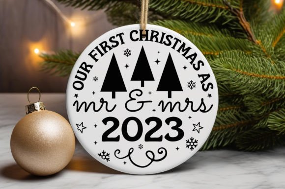 Our First Christmas As Mr Mrs 2023 Graphics and Crafts Review
